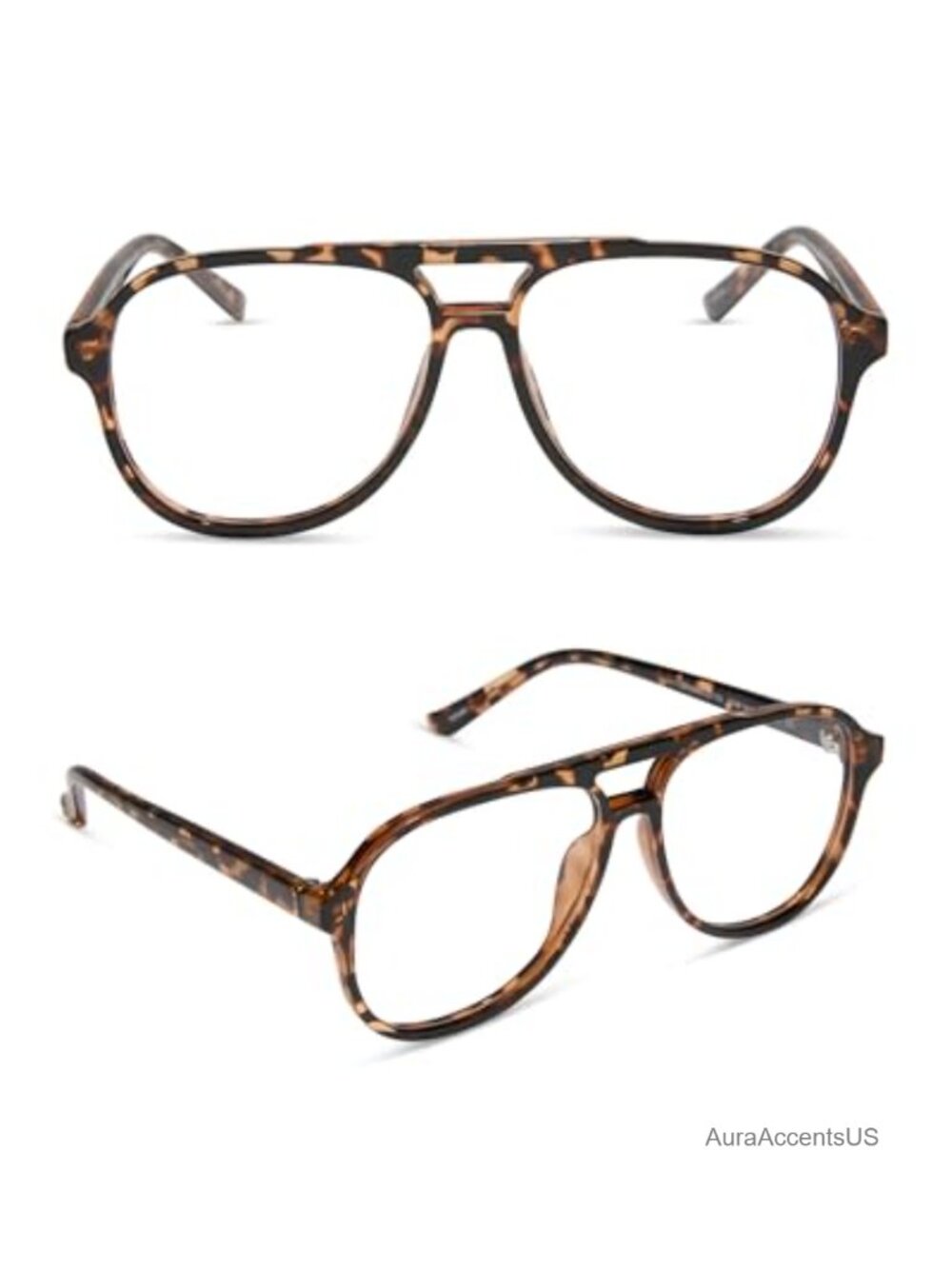 Oversized Aviator Blue Light Blocking Reading Glasses 2 Diopters